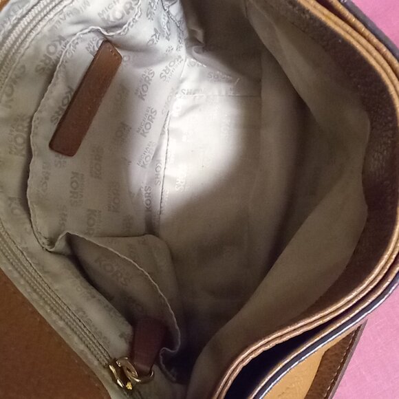 Michael Kors Fold over Shoulder Bag - Picture 9 of 14